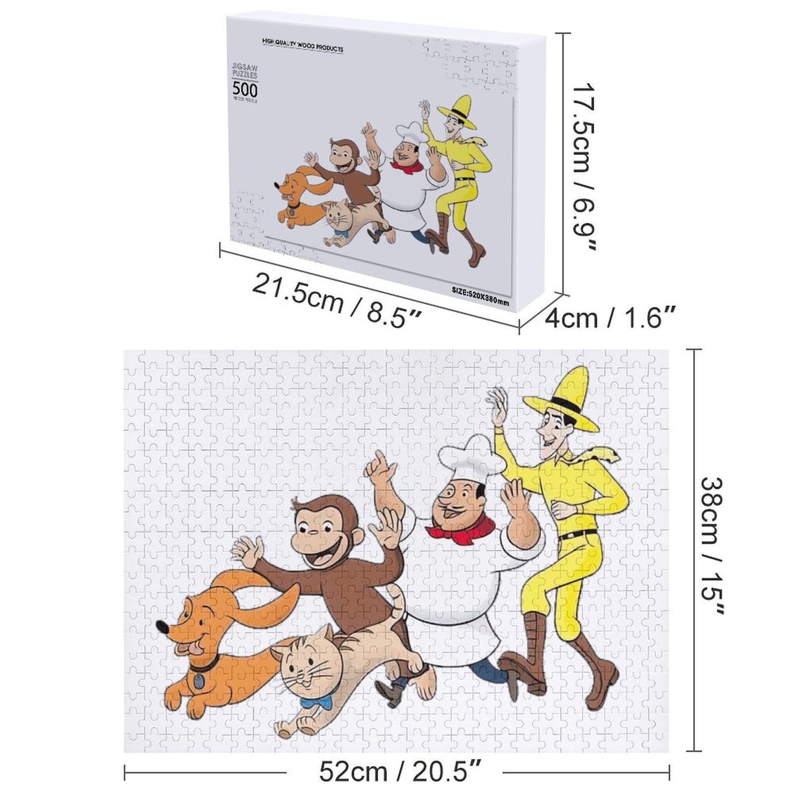 Amazon.co.jp: おさるのジョージジグソーパズル 500ピース じぐぞー